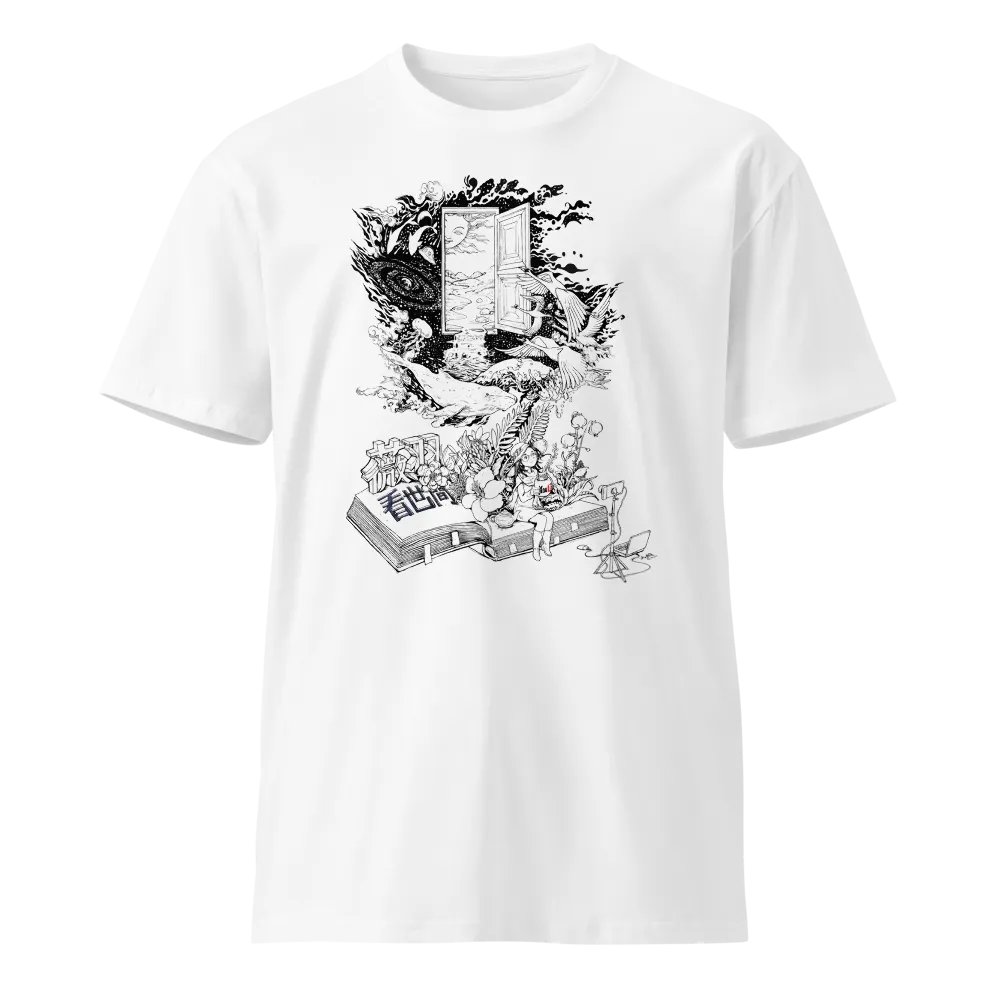 【大雄手繪】薇羽看世間珍藏版T恤 product image (1)