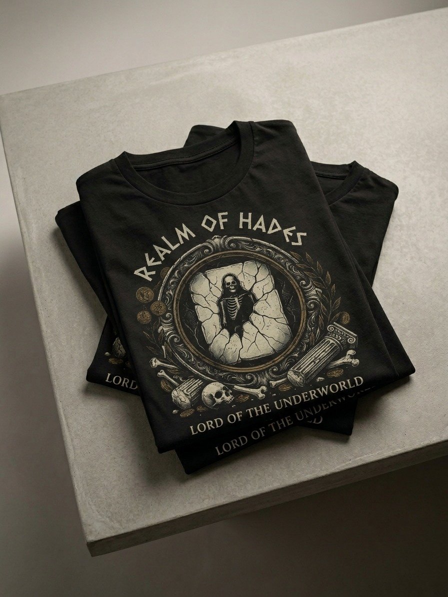 Hades Greek Mythology Shirt – Ruler of the Underworld T-Shirt product image (2)