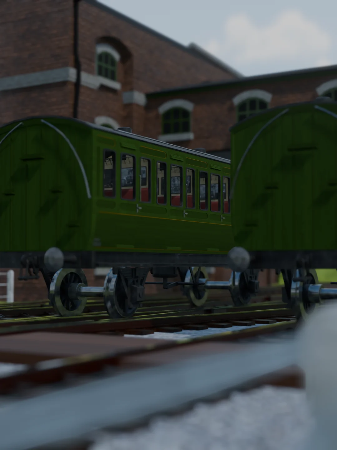 Green Branchline Coaches product image (1)