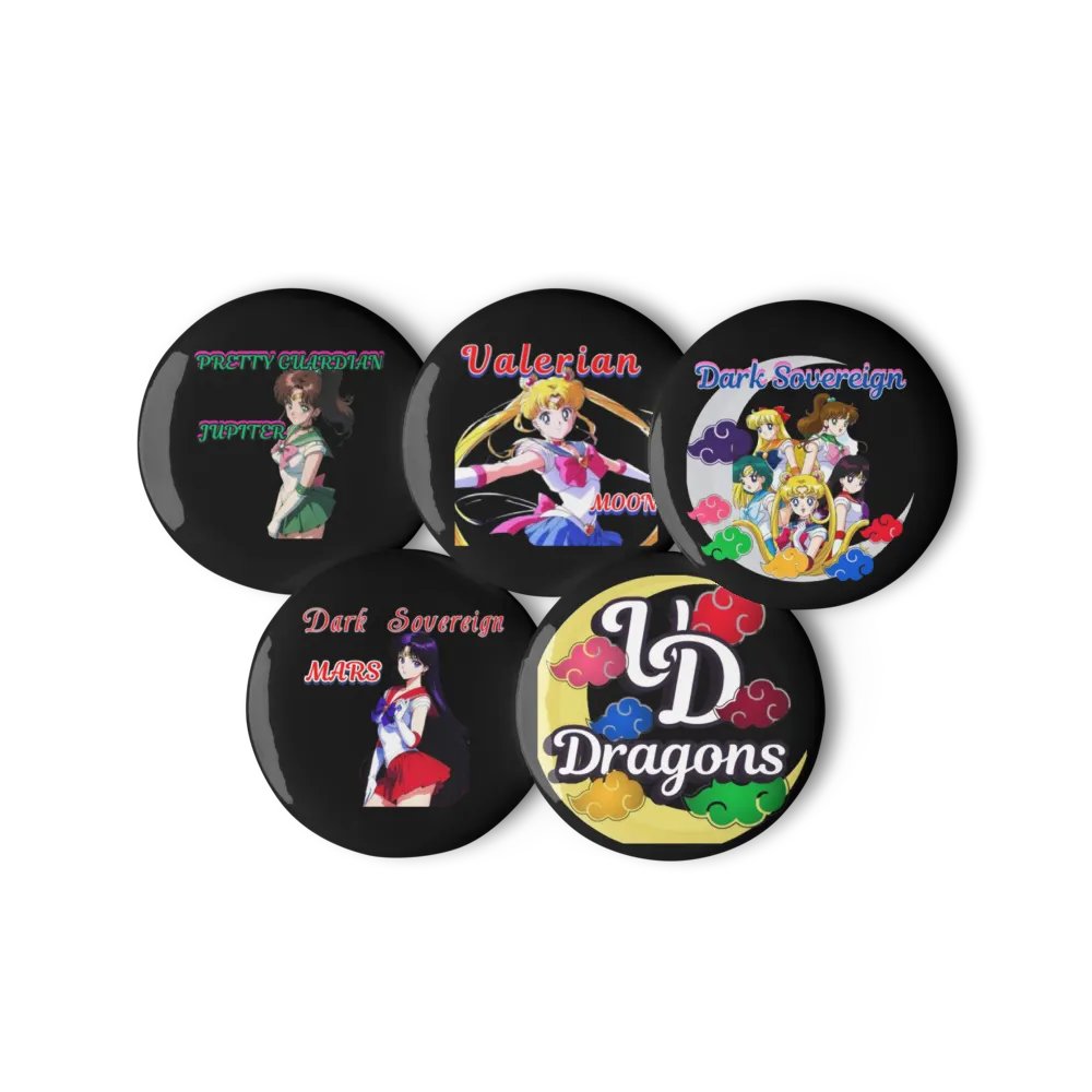 sailor moon badges product image (3)