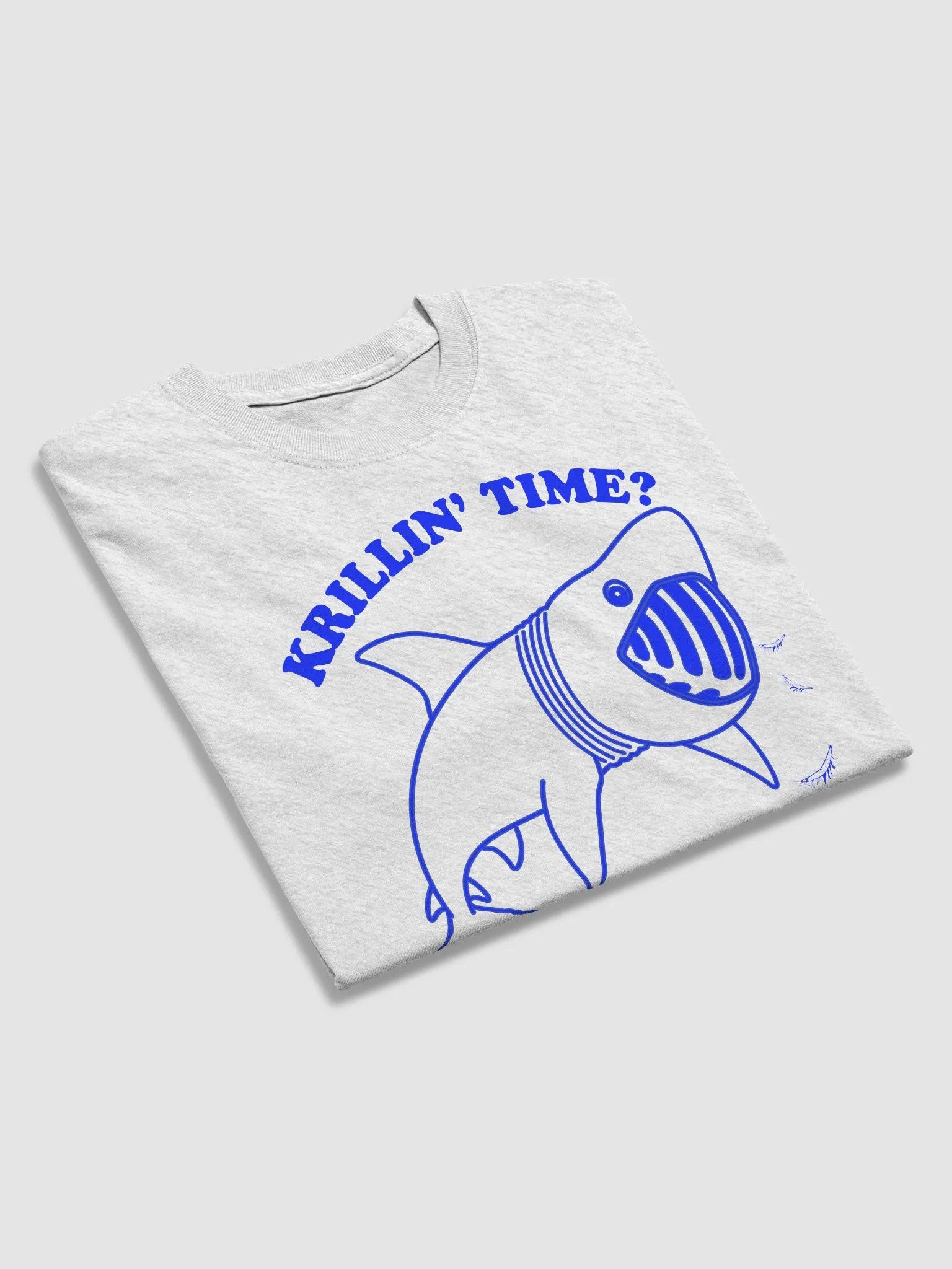 Basking Shark - Krillin' Time? Funny Shark Shirt product image (30)