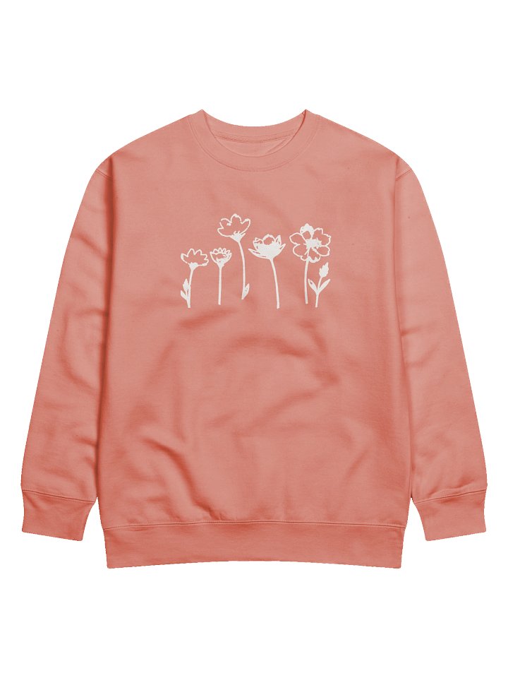 Wildflowers Minimalist Lineart Blossom Breeze Sweatshirt product image (6)