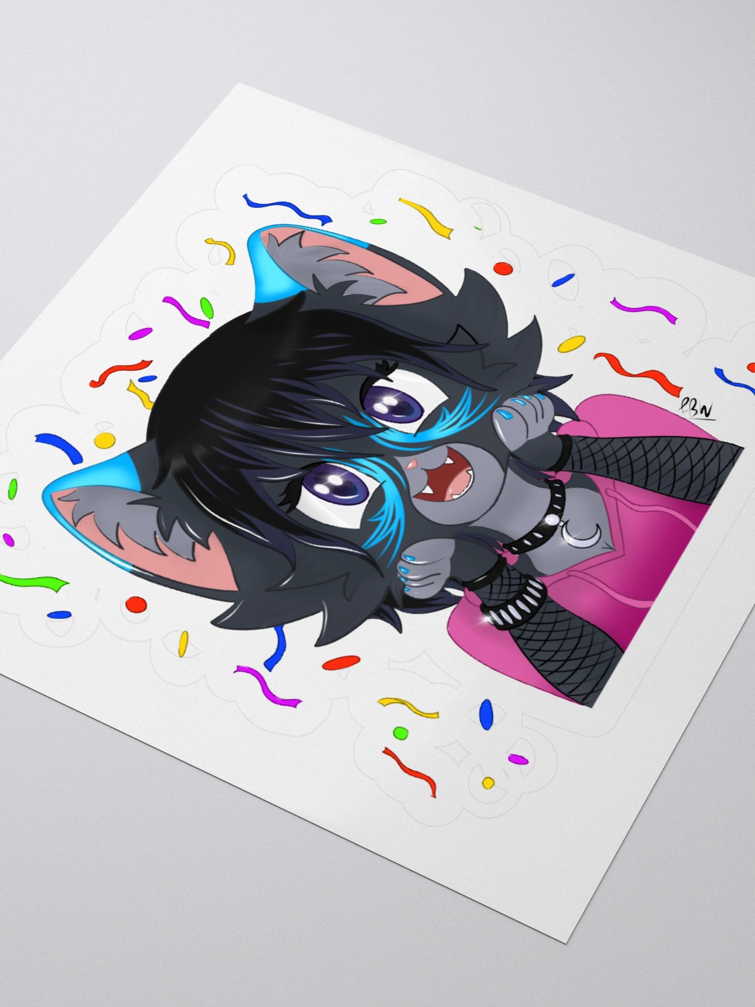 "Yippee" Rascano Sticker product image (9)
