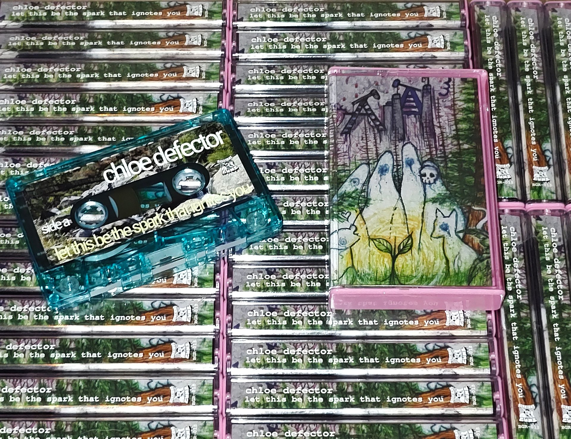 Chloe Defector - Let This Be The Spark That Ignites You [Cassette] product image (4)
