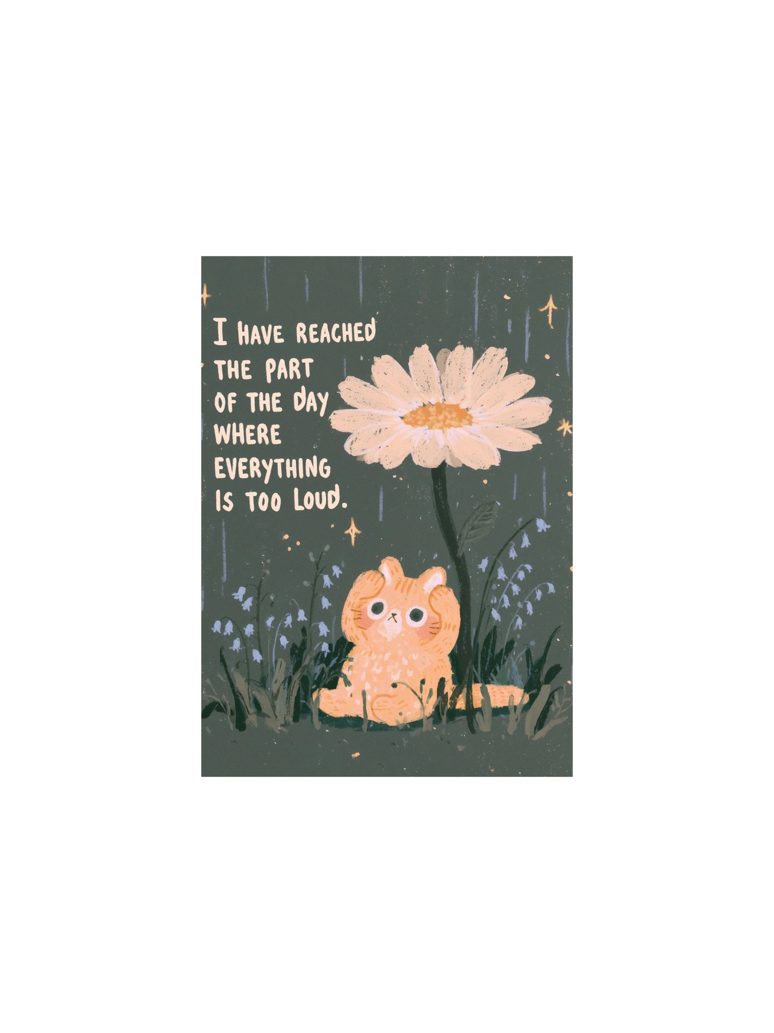 Too Loud Cat Poster product image (1)