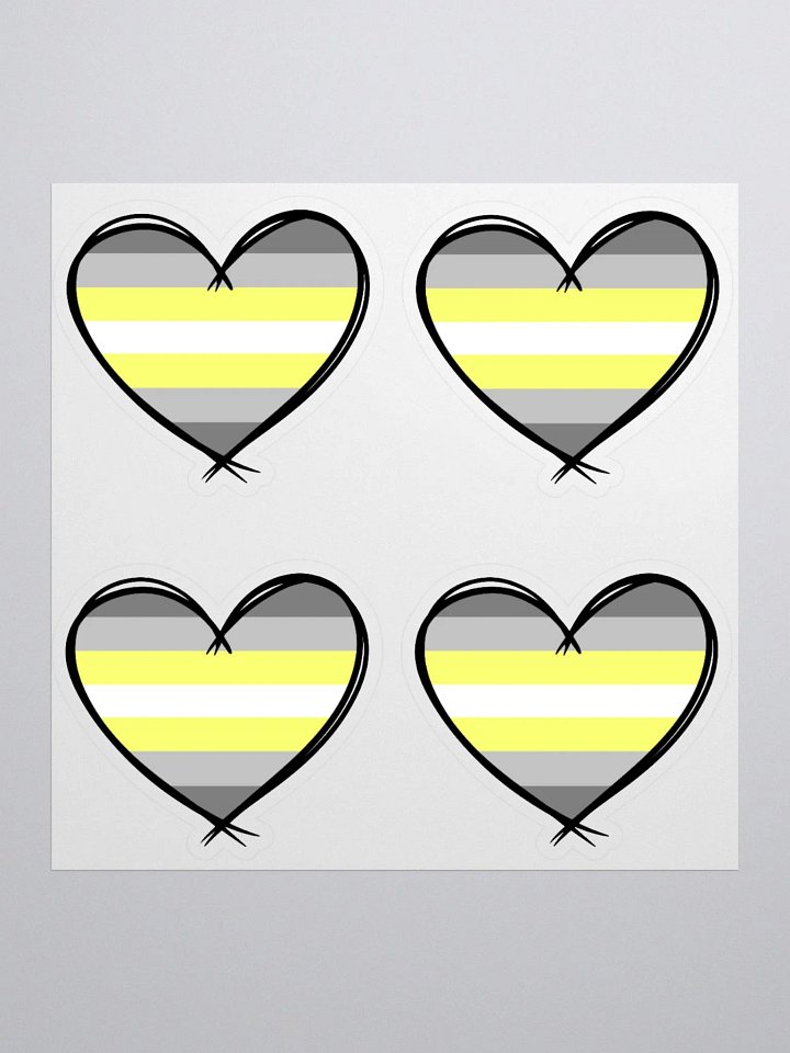 Demigender Pride Stickers product image (2)