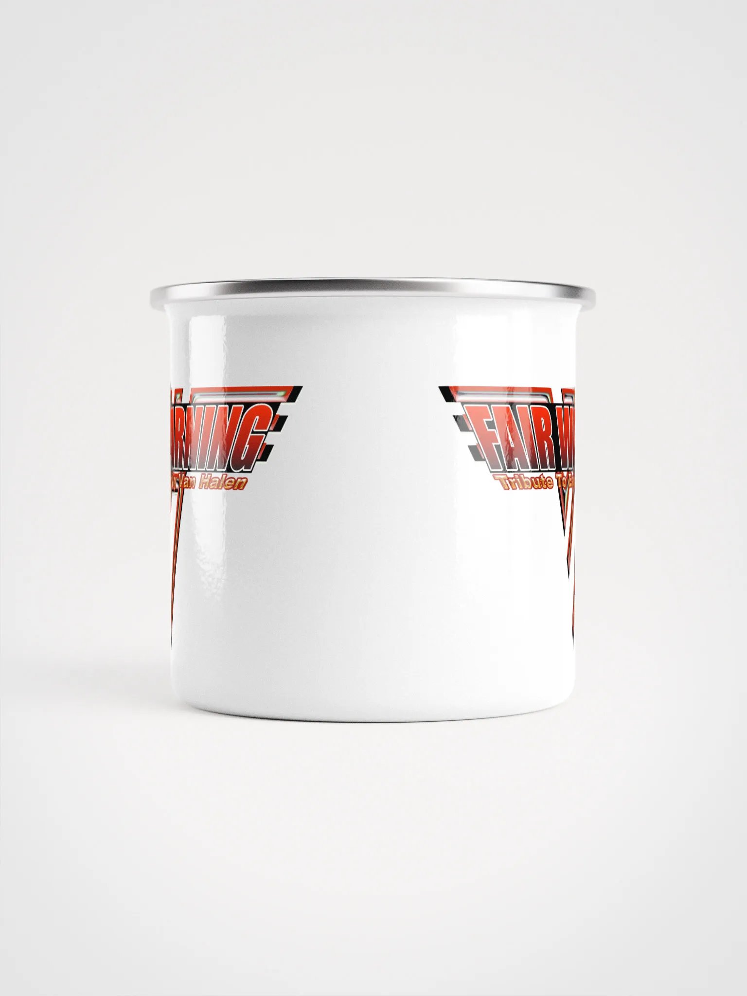 Fair Warning Enamel Mug product image (2)