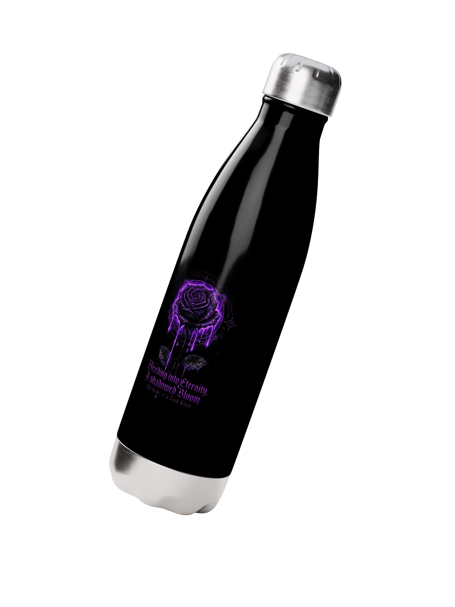 Bleeding into Eternity — Neon Purple Rose Bottle product image (2)