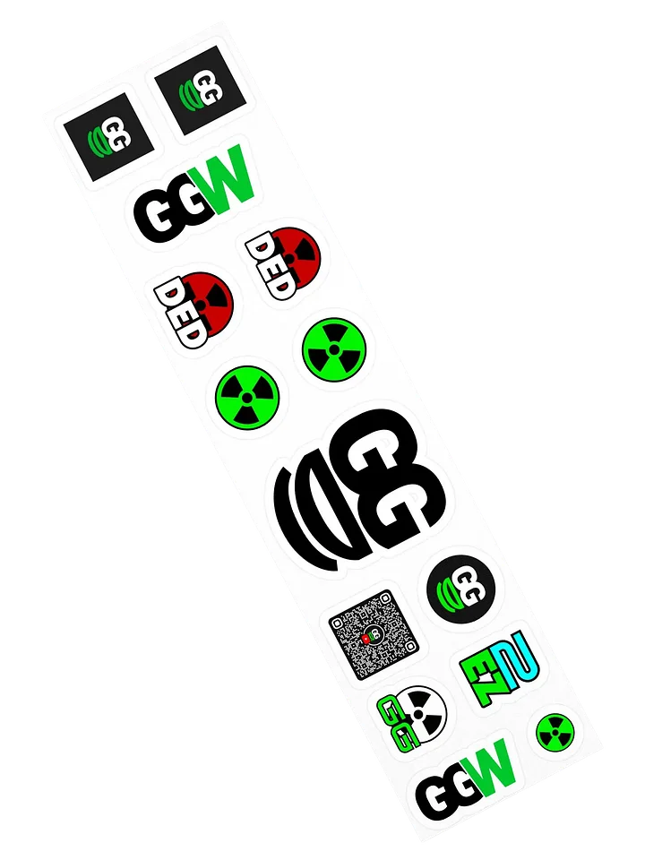 Good Gaming World Sticker Sheet product image (2)