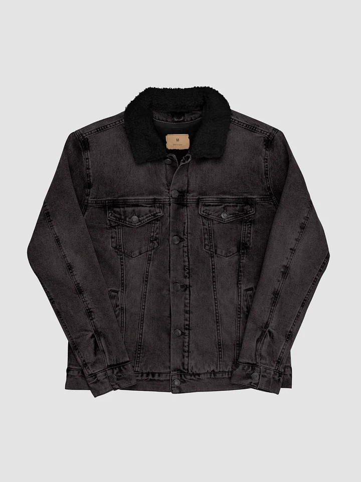 Starpieces Embroidered Sherpa Denim Jacket product image (2)