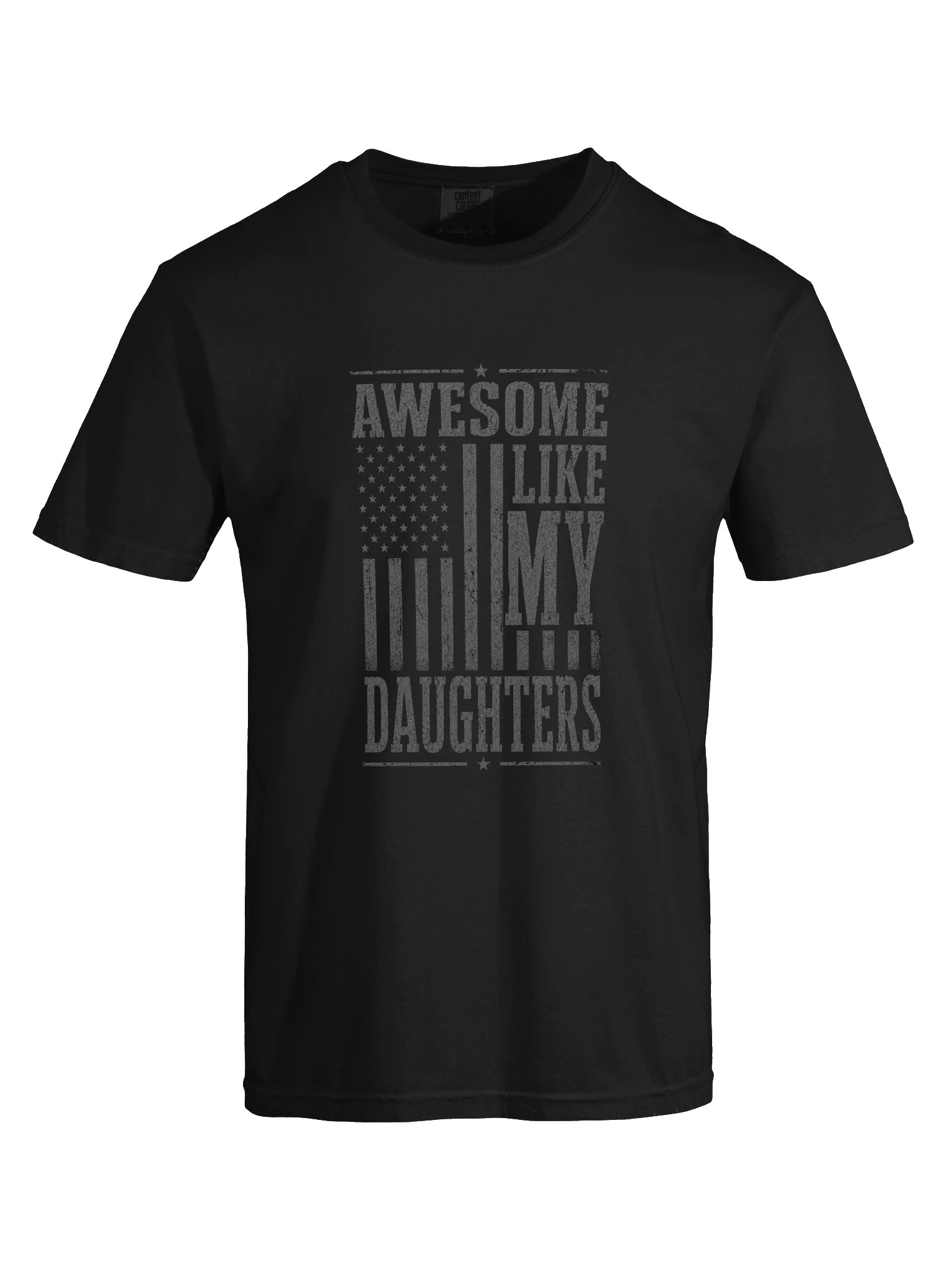 Awesome Like My Daughters Patriotic Tee product image (7)