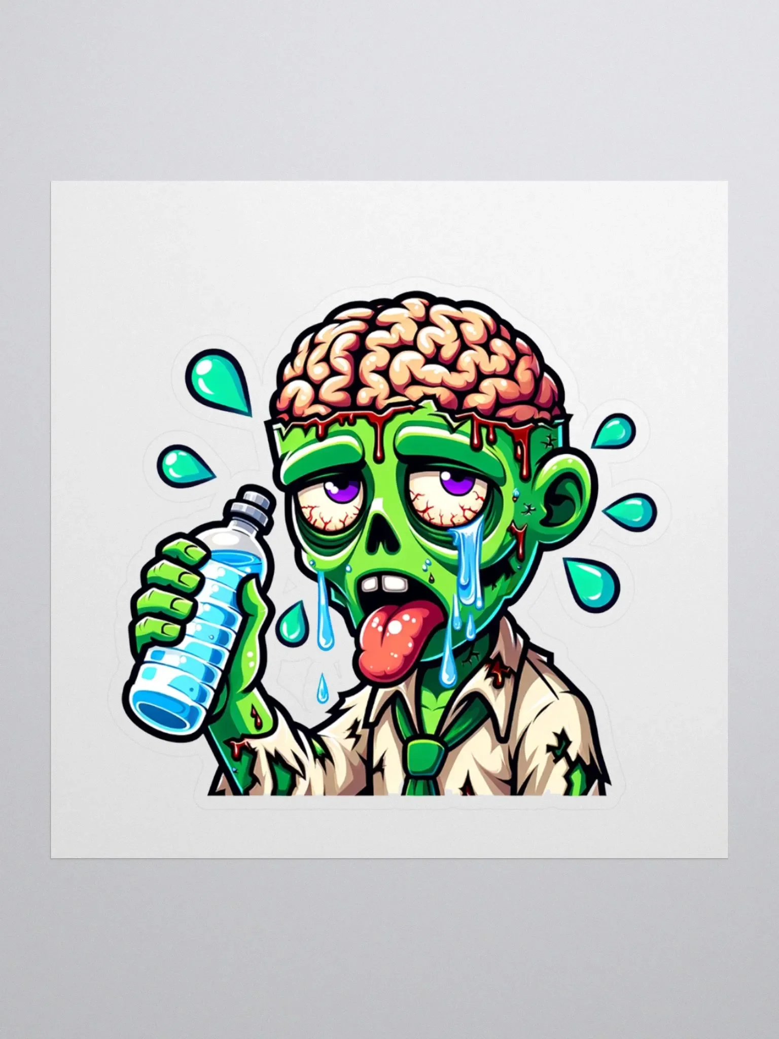 HYDRATE Emote Sticker