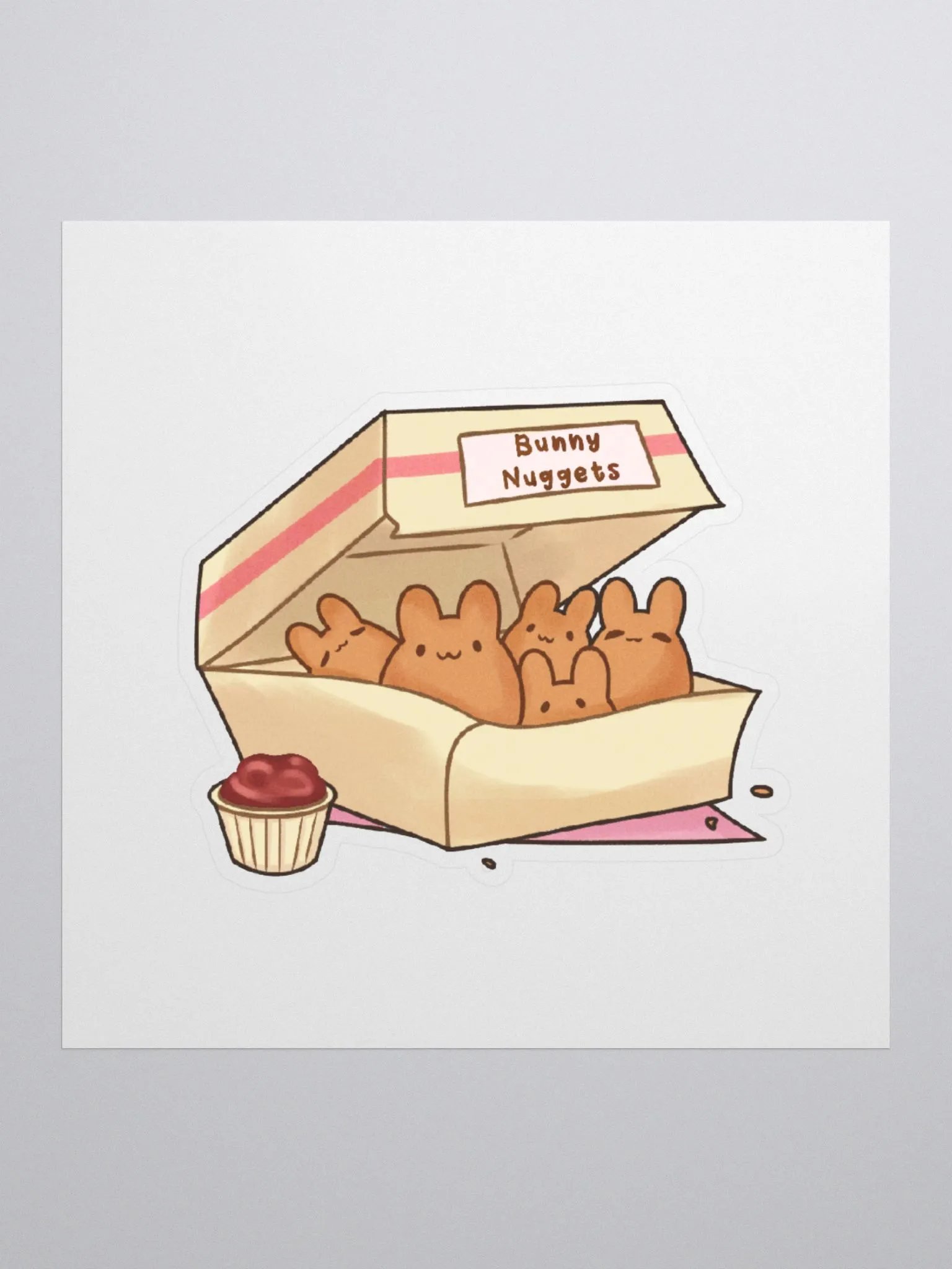 Bunny Nuggets Sticker product image (1)