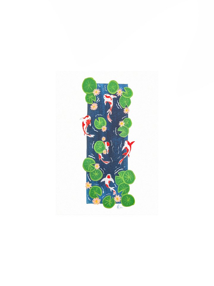 Koi Pond Blossoms (Unframed) product image (1)