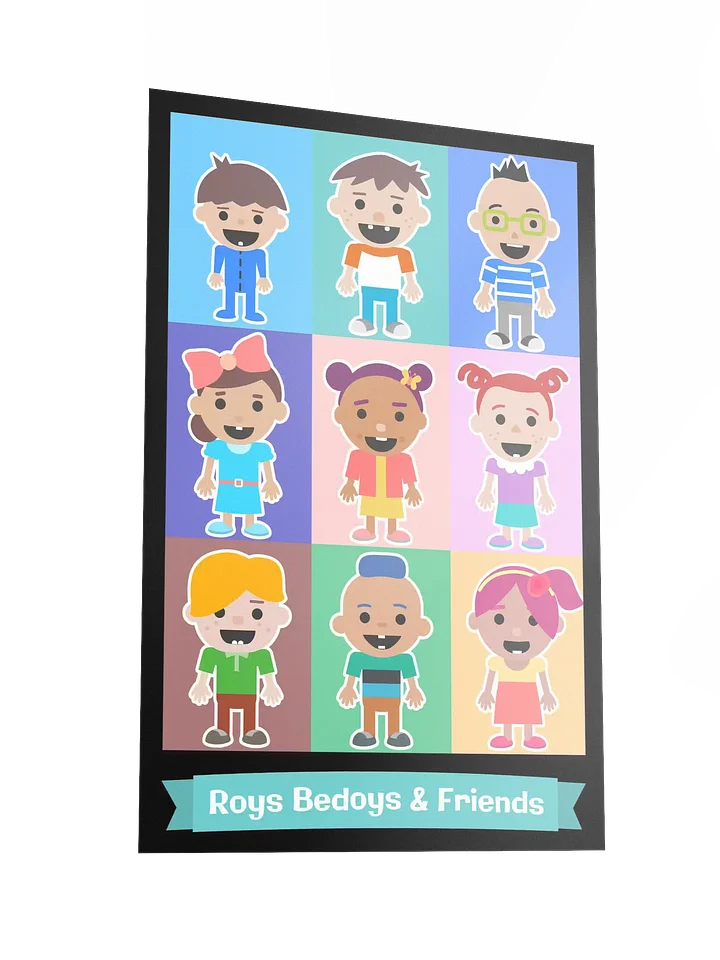 Roys Bedoys & Friends Vibrant Matte Poster product image (2)