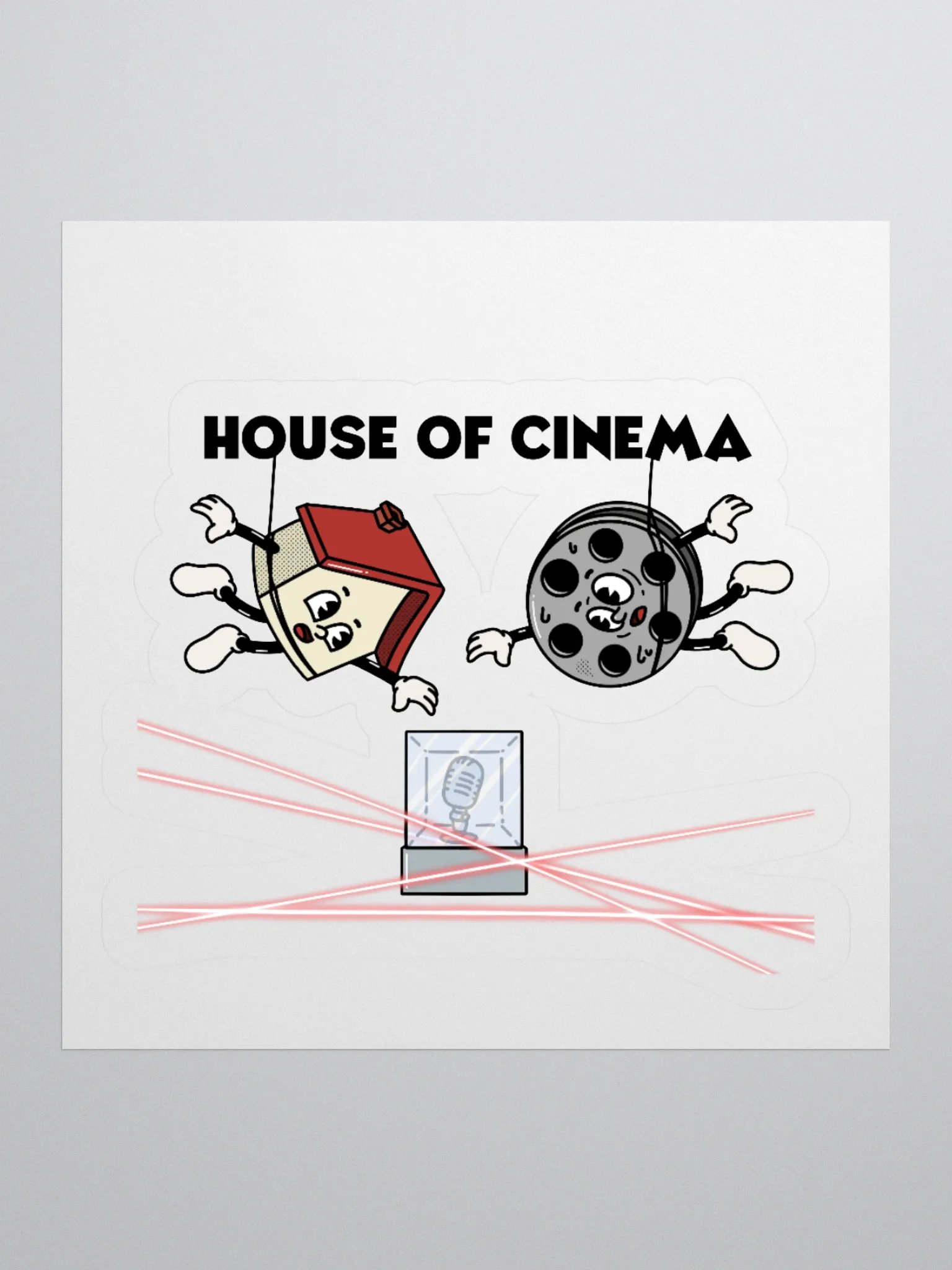HOC x MI: Lasers Sticker product image (2)
