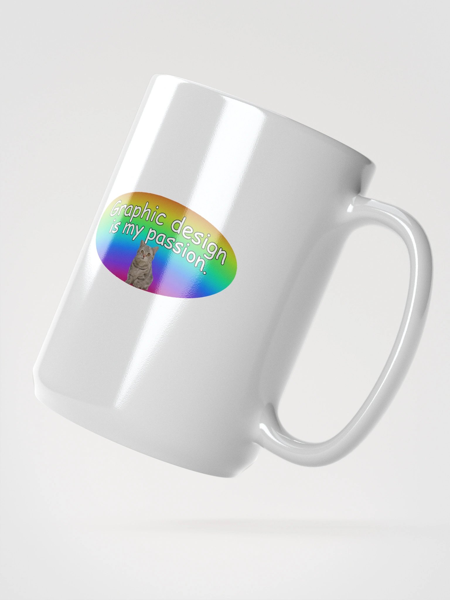 Graphic Design Is My Passion Mug product image (3)