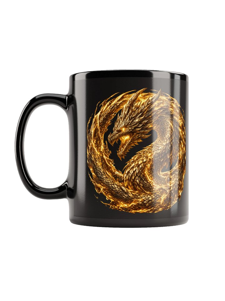 🟡🐉 The Gold Dragon – Crown of Dominion Mug product image (2)