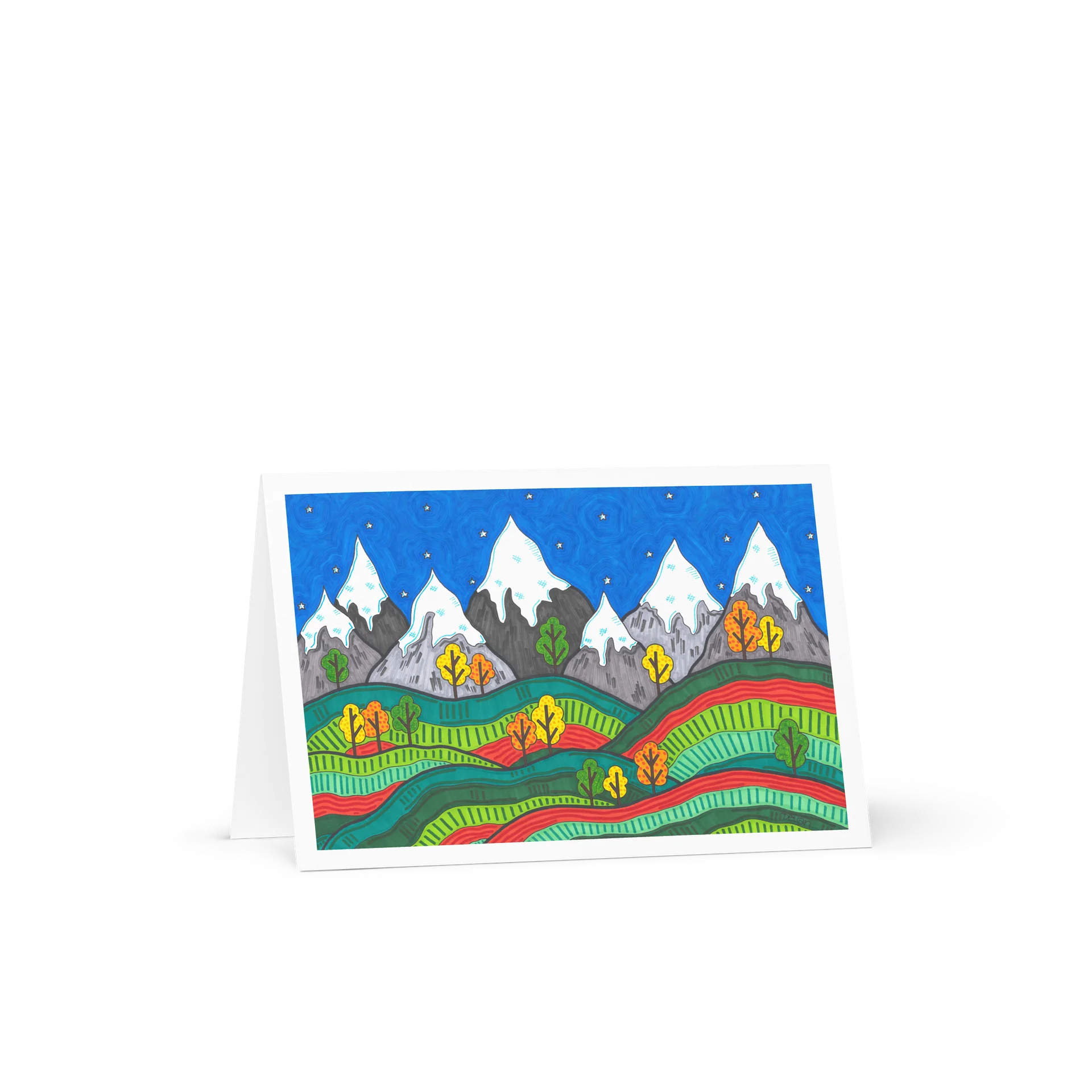 Art Card: Fall in the Mountains product image (1)