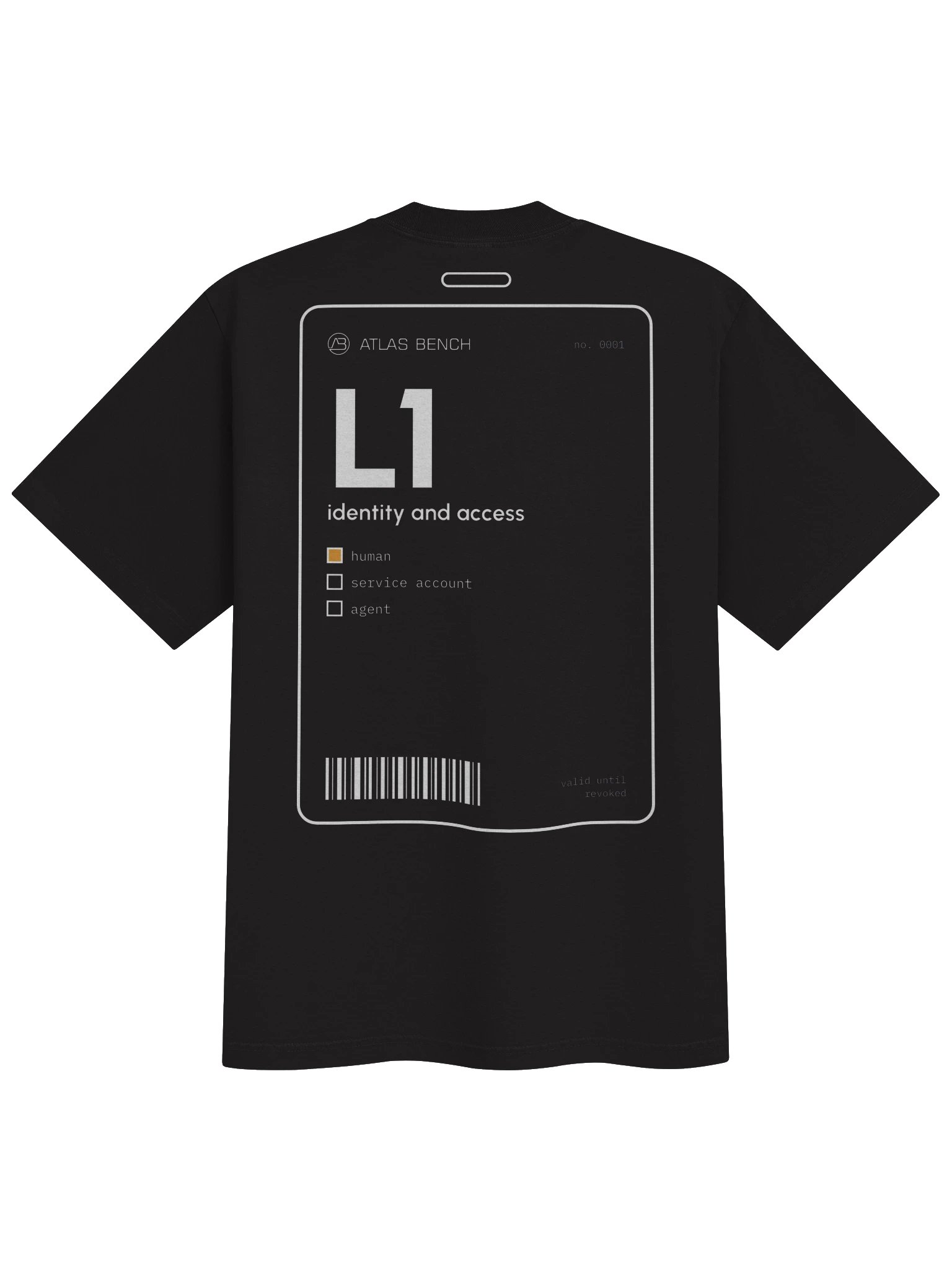 L1 badge heavyweight tee product image (2)