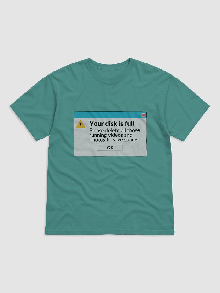 Space Saver Warning T-Shirt product image (9)