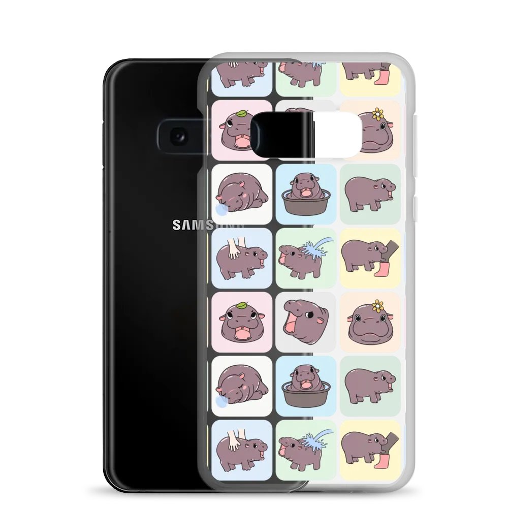 MOODENG'S HAVEN CLEAR CASE FOR SAMSUNG® product image (8)
