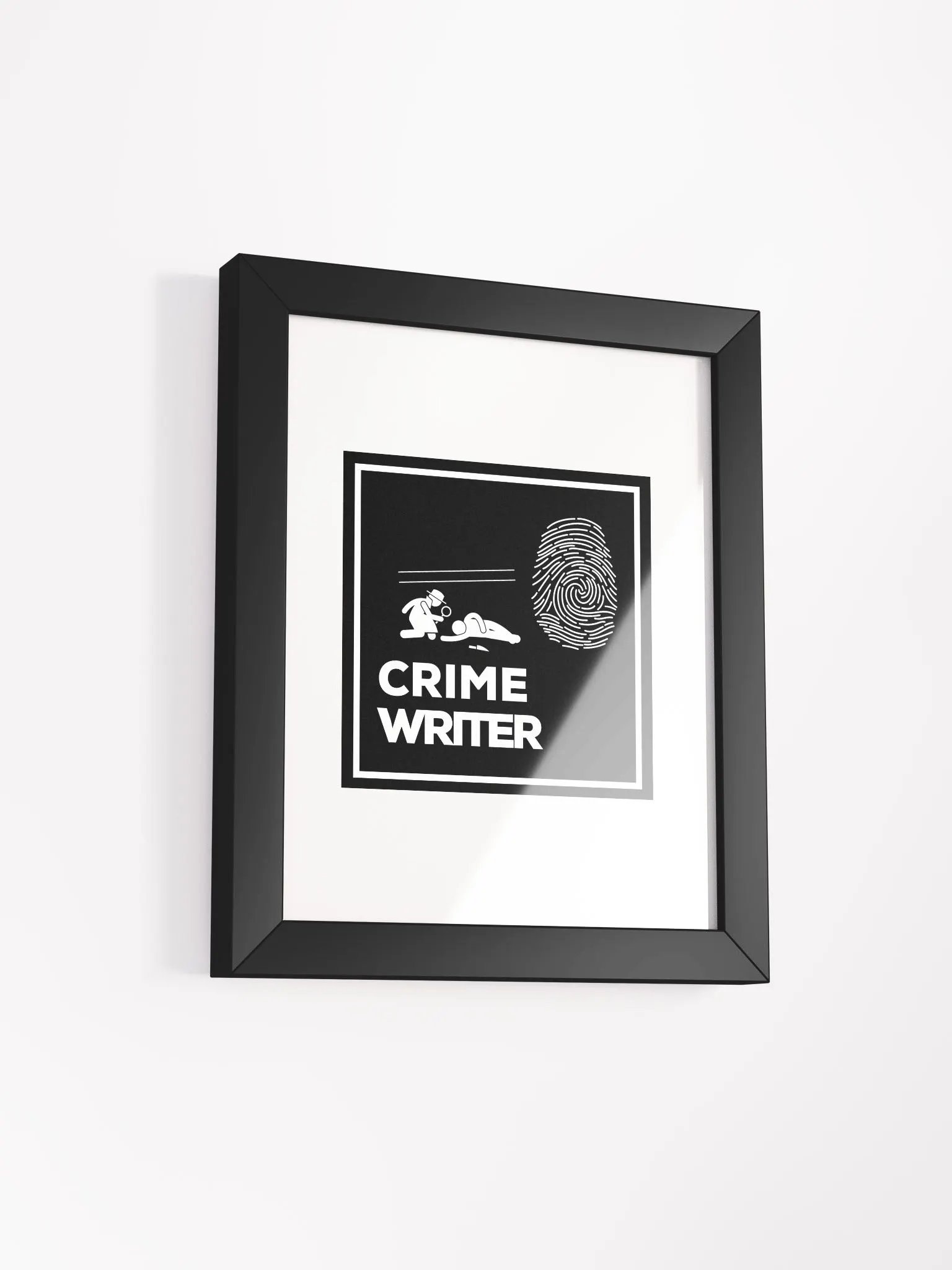 Crime Writer Framed Poster Print product image (34)
