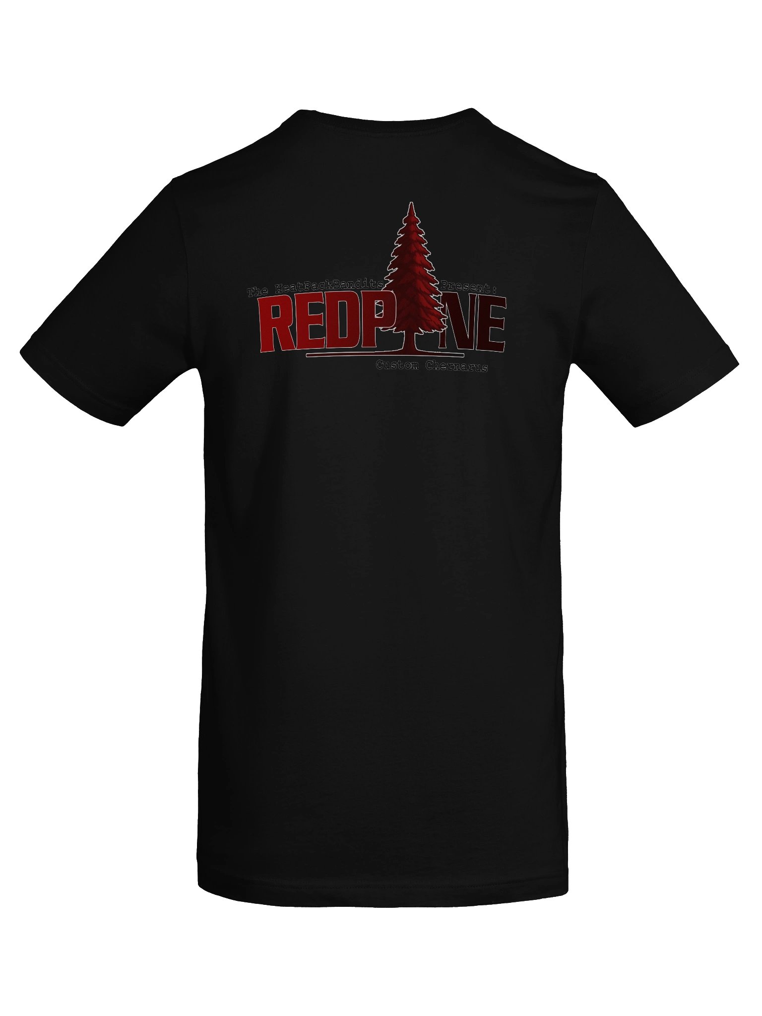 HPB #002 T-Shirt Front & RedPine Back Print product image (8)