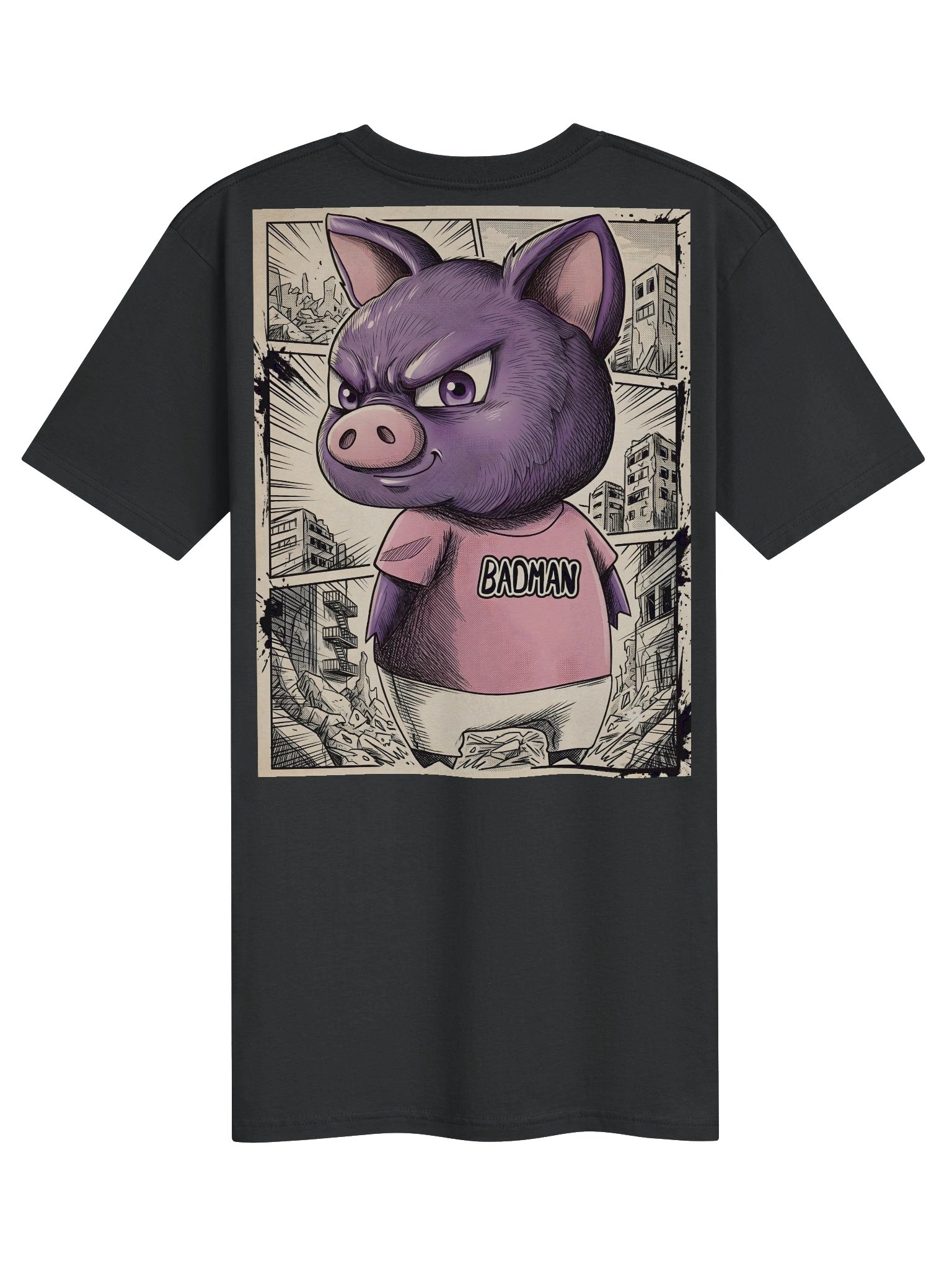 Badman Piggy Tee product image (1)