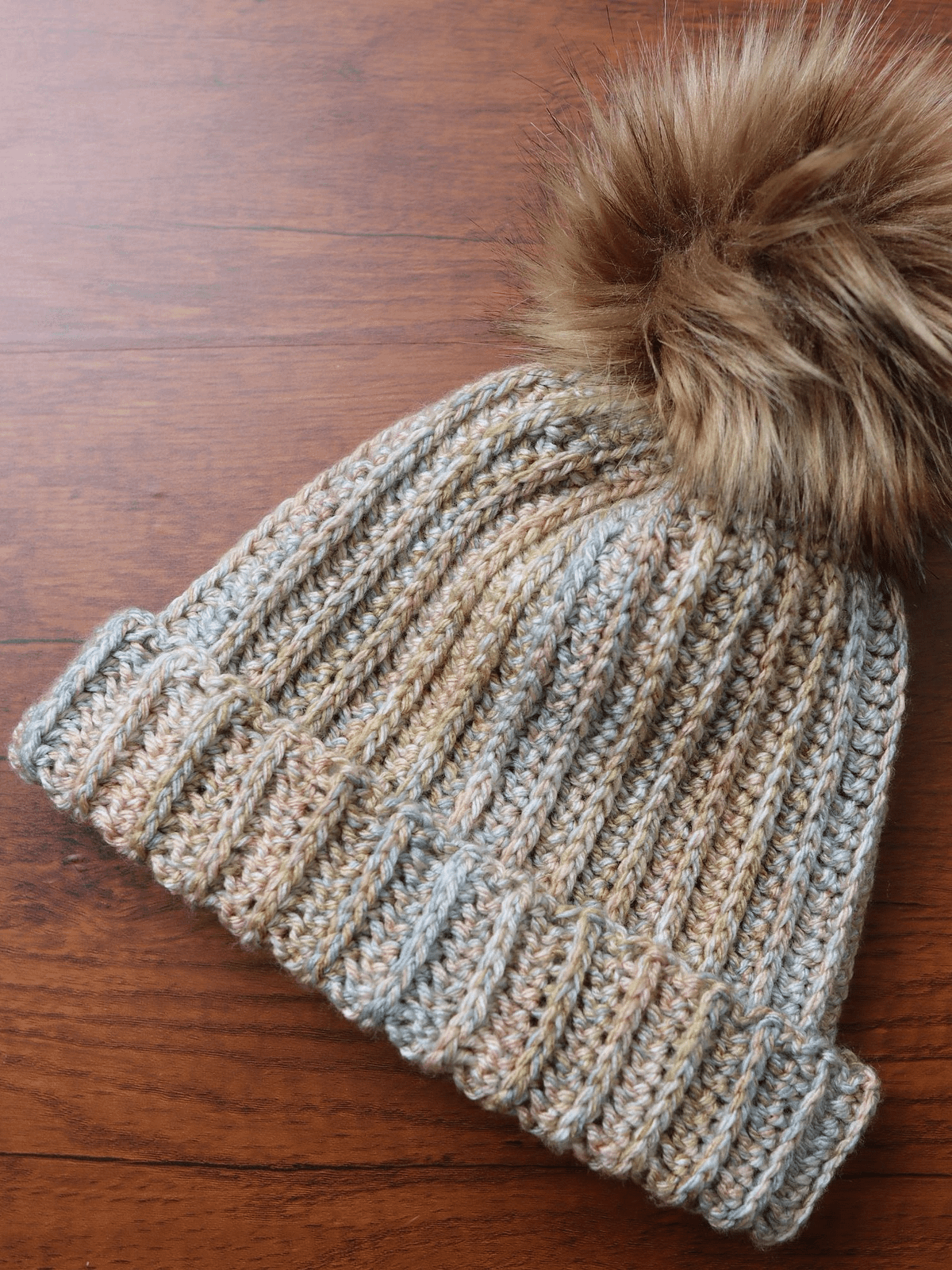Easy Ribbed Crochet Beanie Hat in 8 Sizes (Digital PDF Pattern ...