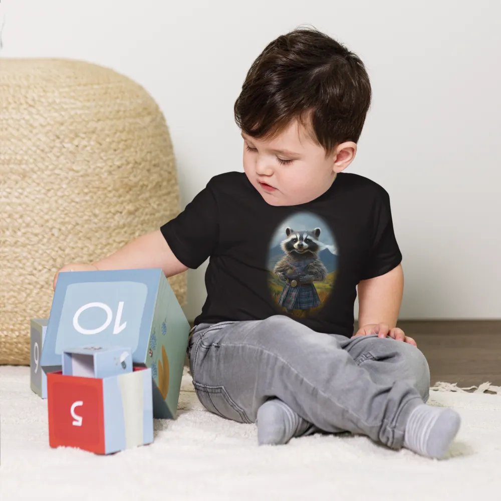 Highland Raccoon Baby Tee product image (5)