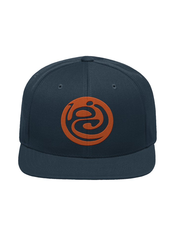 One Jazz Motif Snapback Hat (Dark Navy / Red Motif) product image (1)