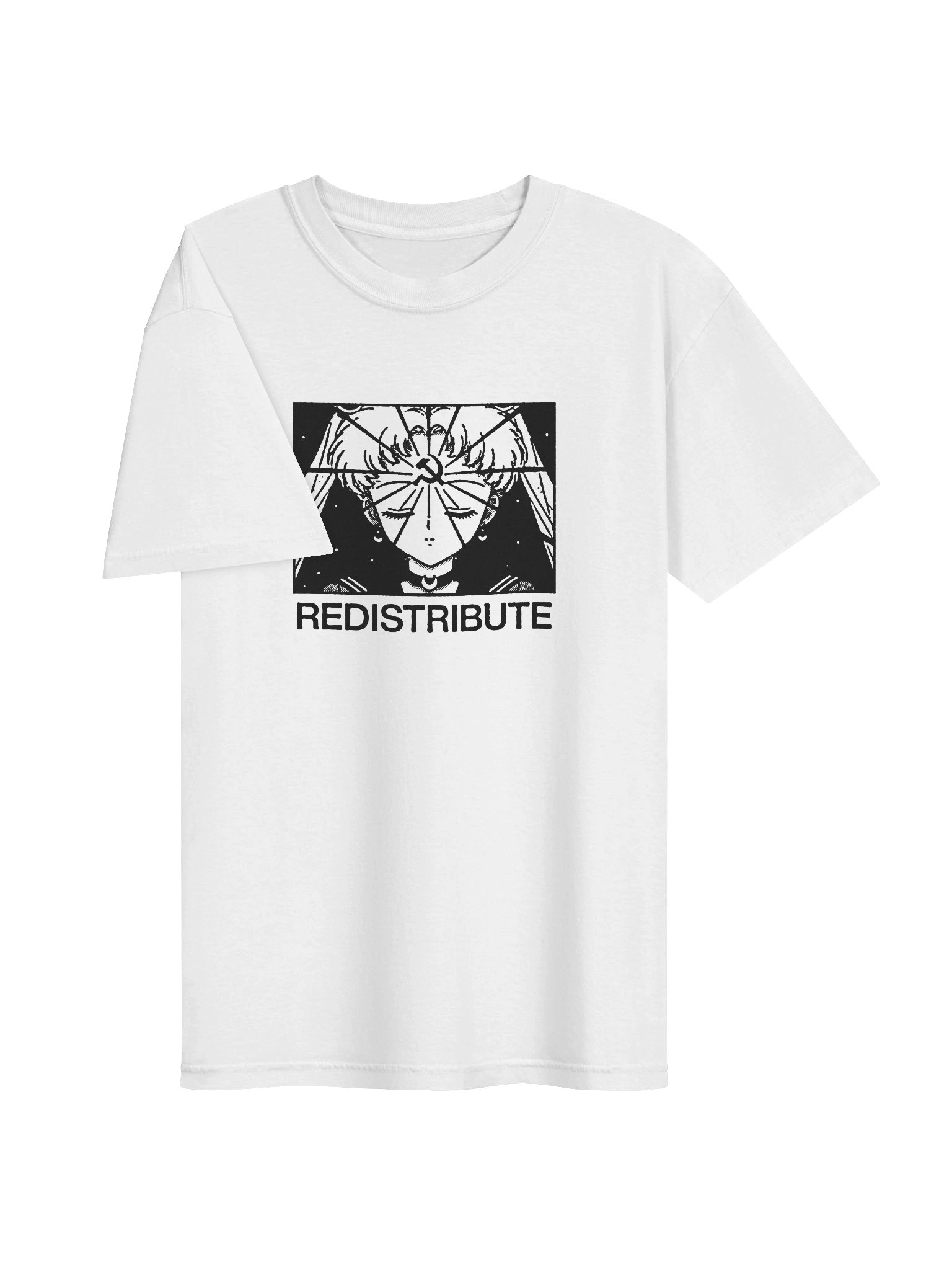 REDISTRIBUTE ! T-shirt. white vers. product image (2)