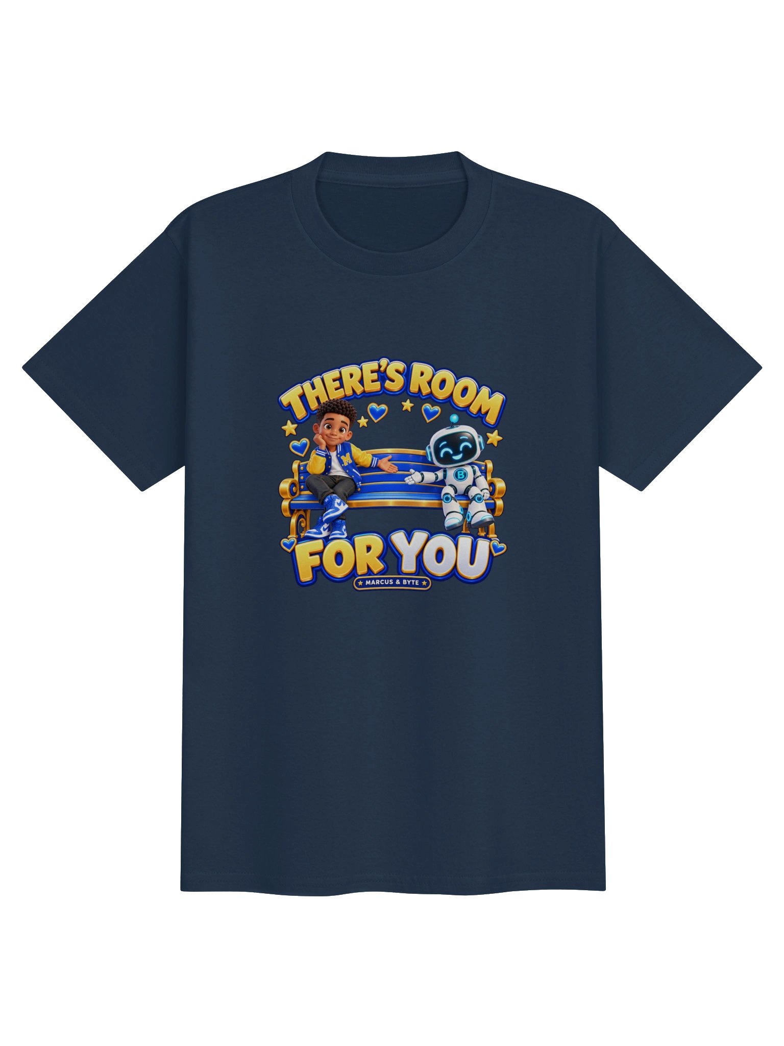 There’s Room for You Kids’ T-Shirt | Marcus & Byte product image (7)