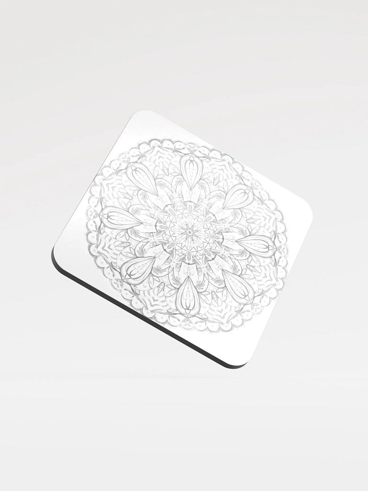 Mandala Monochrome Coaster Set product image (1)