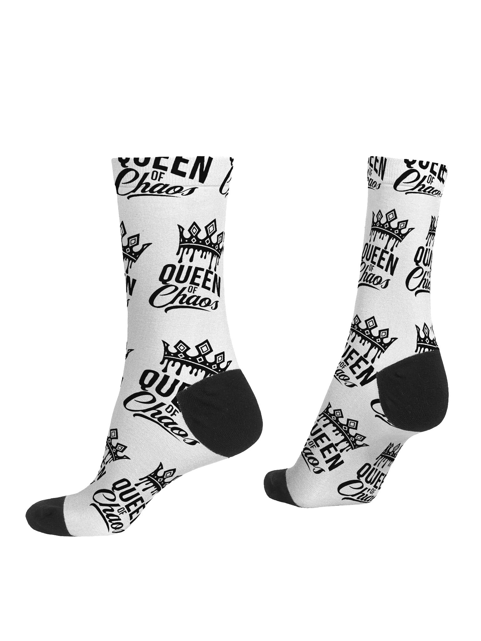 Queen of Chaos White Socks product image (4)