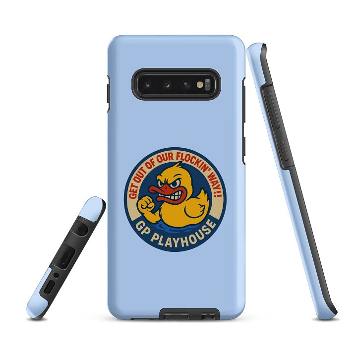 🚫 Get Out Of Our Flockin’ Way!! – GP Playhouse Rubber Duck Phone Case 🚫 product image (2)