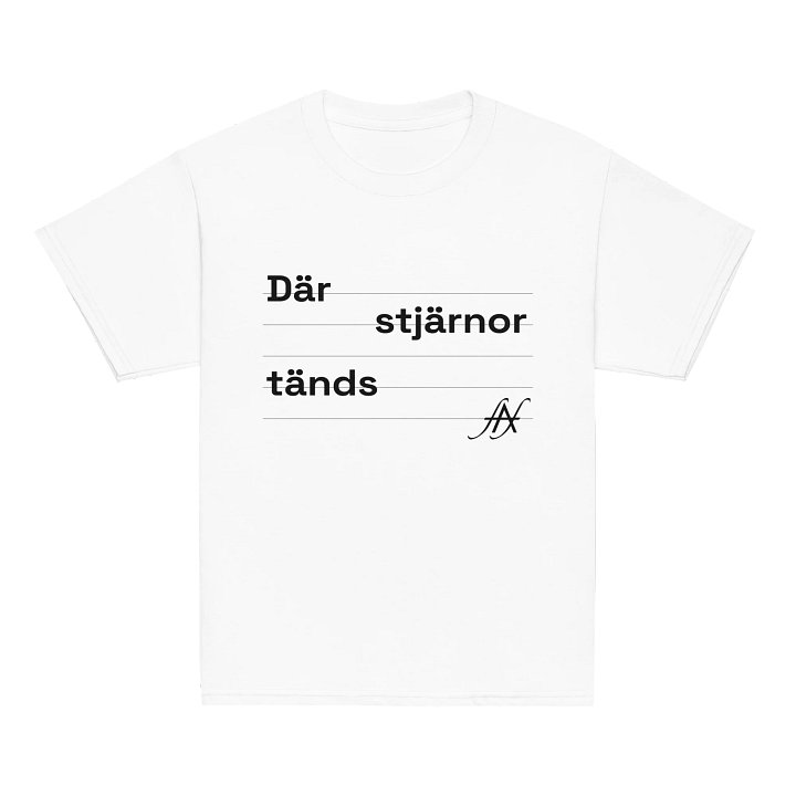 Där stjärnor tänds, barn, vit product image (2)
