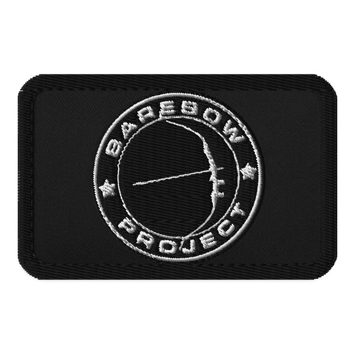 BBP White Black Logo Patch product image (1)