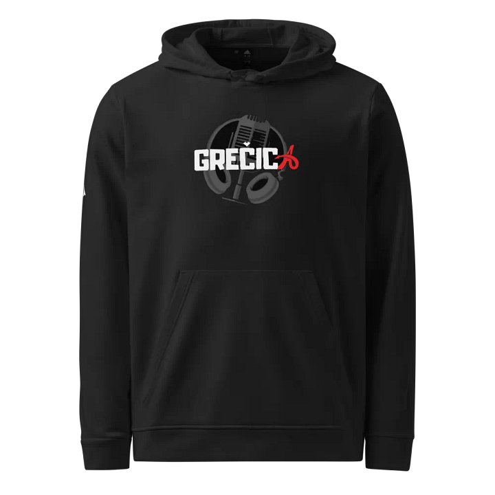 Grečica Mic & Headphones Logo Adidas Hoodie product image (1)