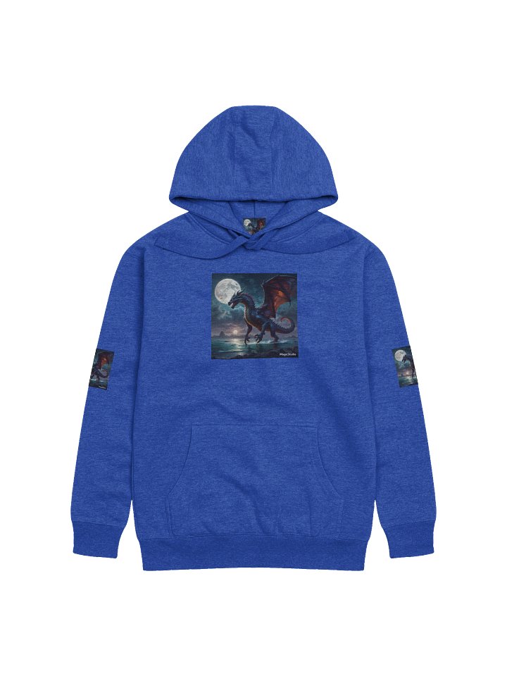 Mystical Moon Dragon Unisex Hoodie product image (1)