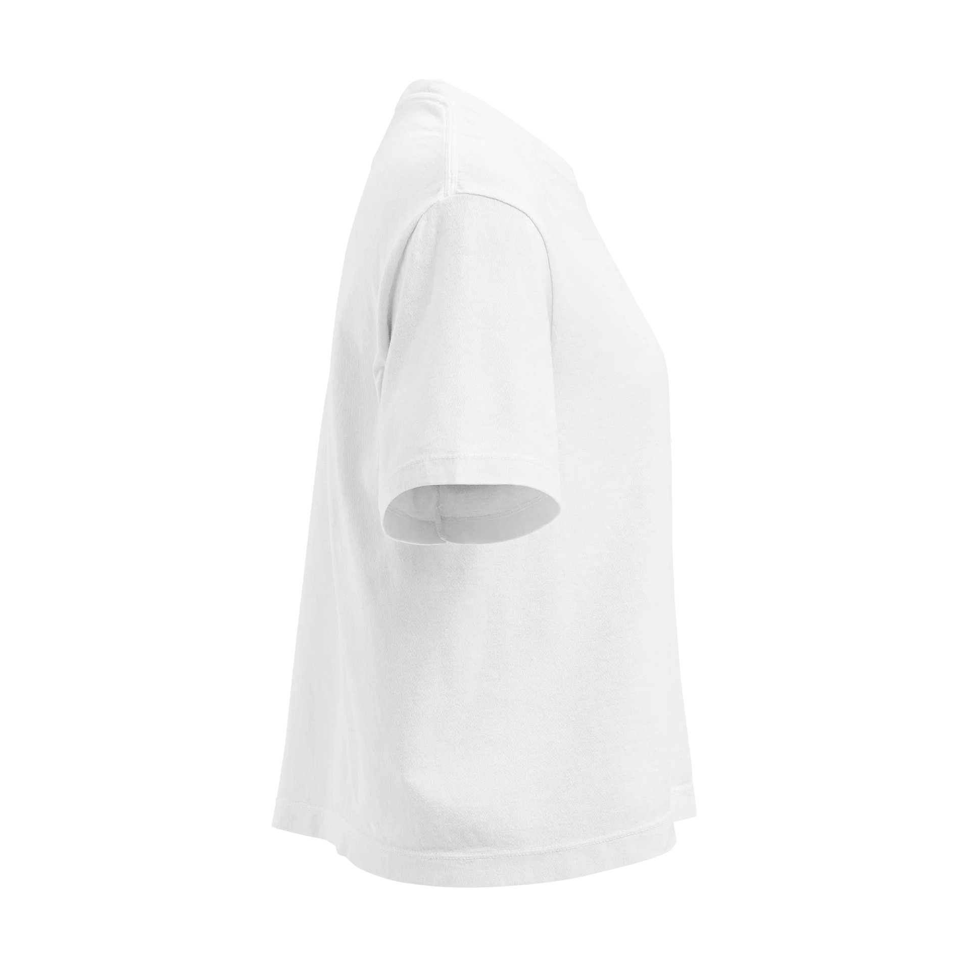 Women's T-Shirt - Boxy Fit (White) product image (4)
