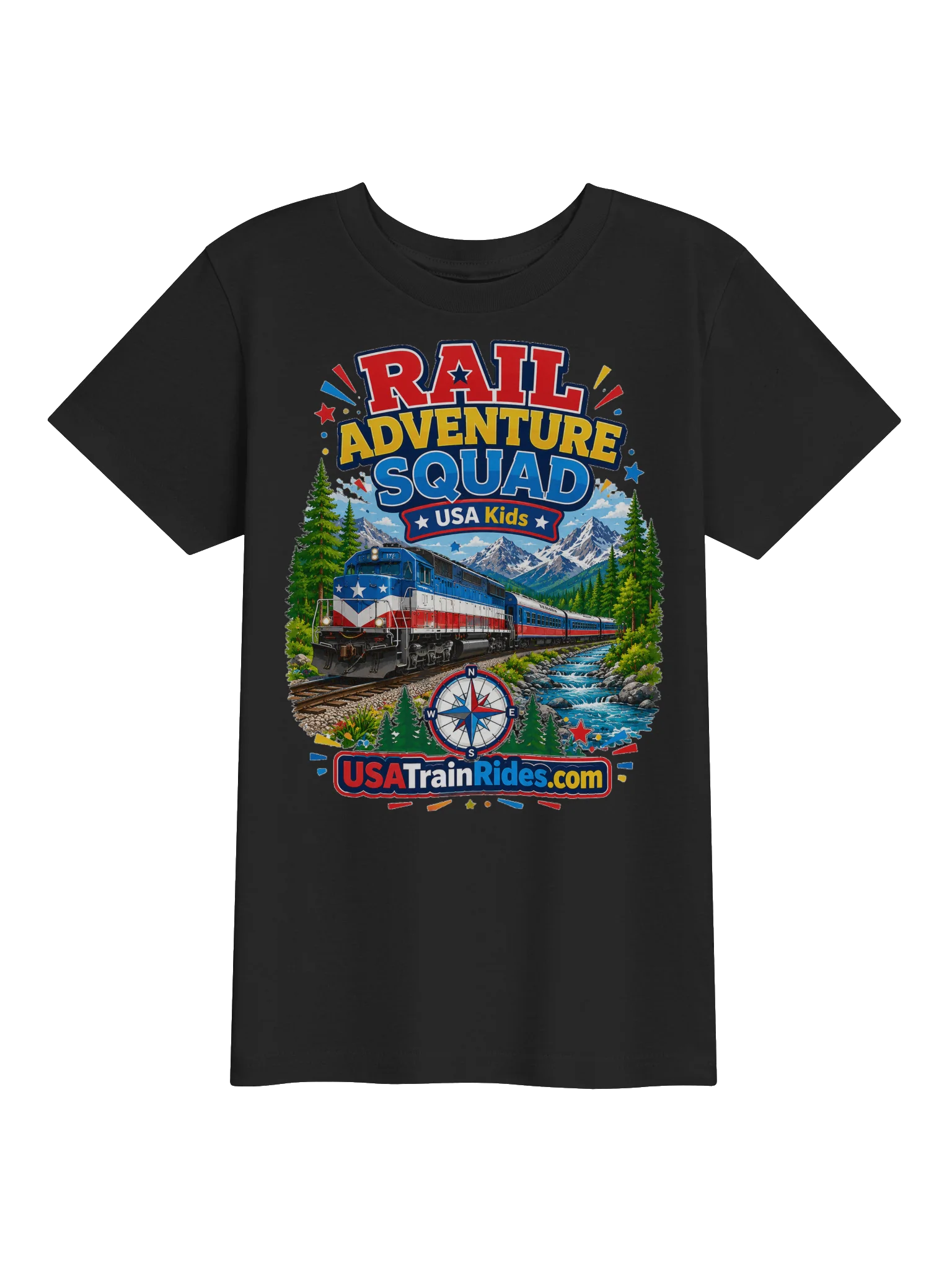 Rail Adventure Squad Youth Tee product image (1)