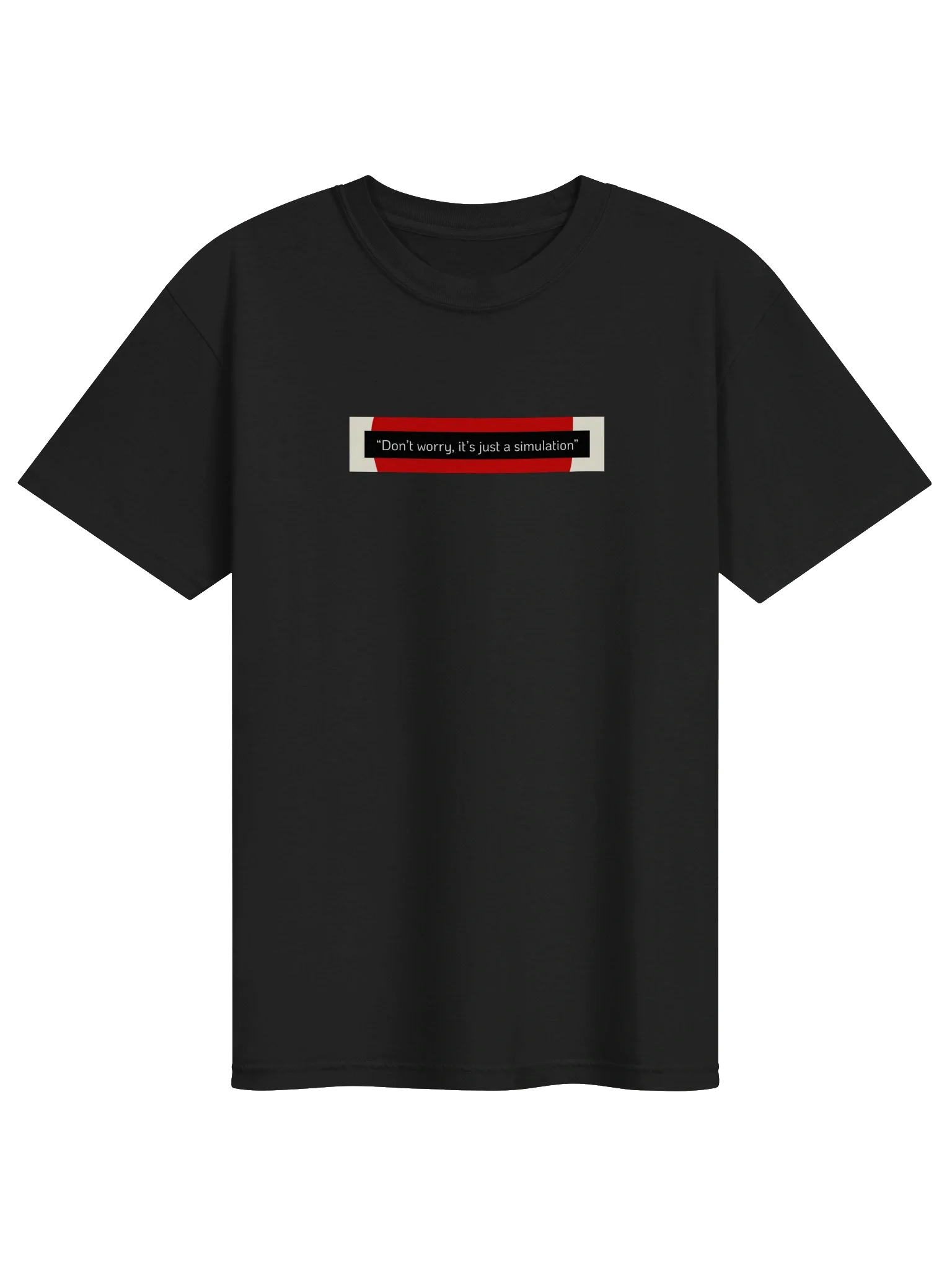 Don't worry, it's just a simulation in red (front and back) |MAS FIT