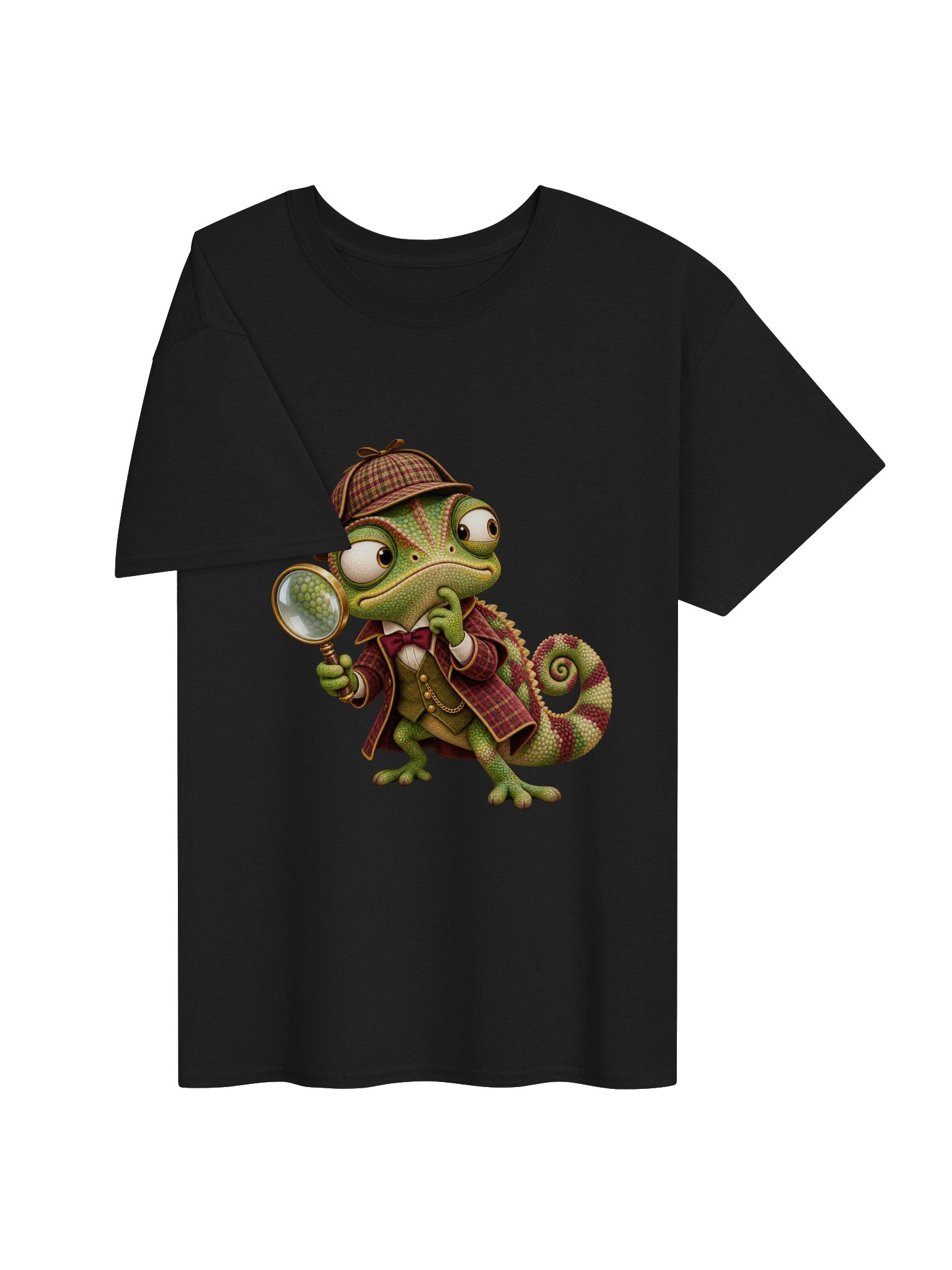 Detective Chameleon Mystery T-Shirt product image (3)