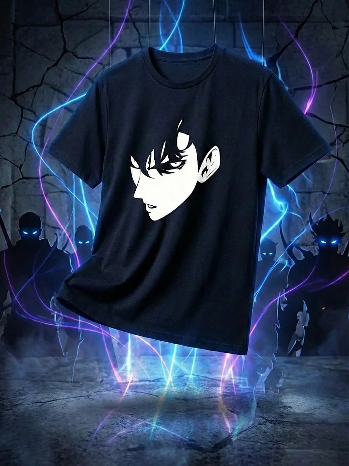 The Phantom Monarch Silhouette Anime Tee - Sung Jin-Woo Inspired product image (2)