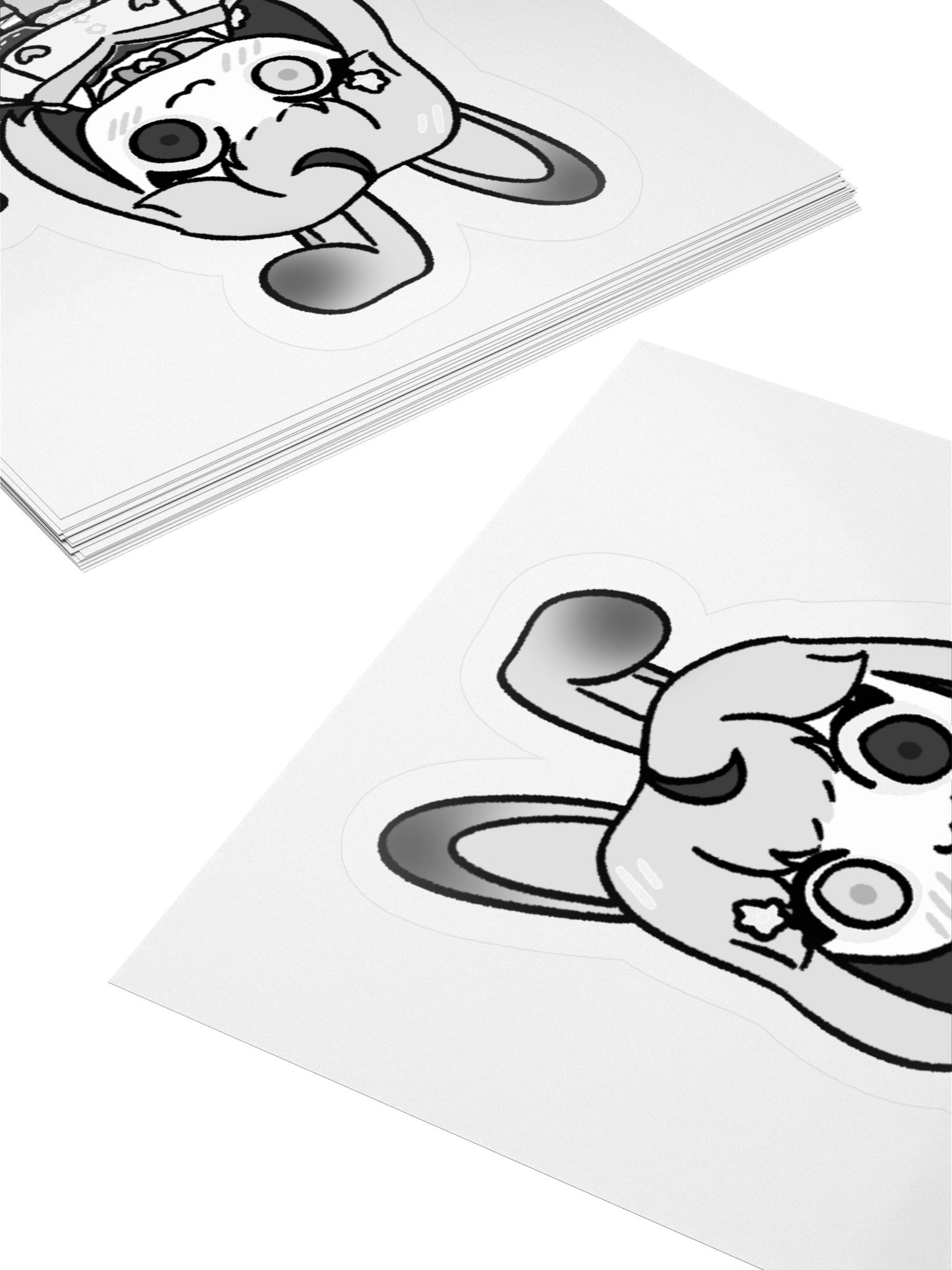 The Silly - B&W Sticker product image (4)