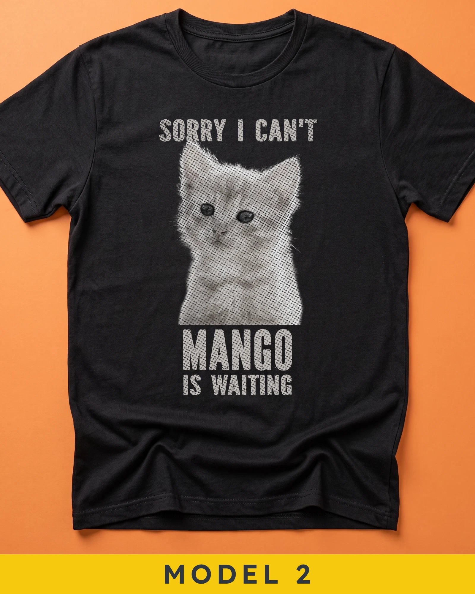 Custom Cat Design T-Shirt product image (2)