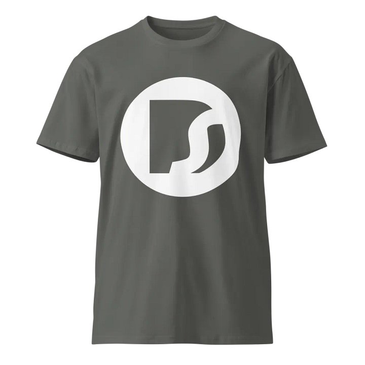 DS OG Logo Tee White/Charcoal product image (1)
