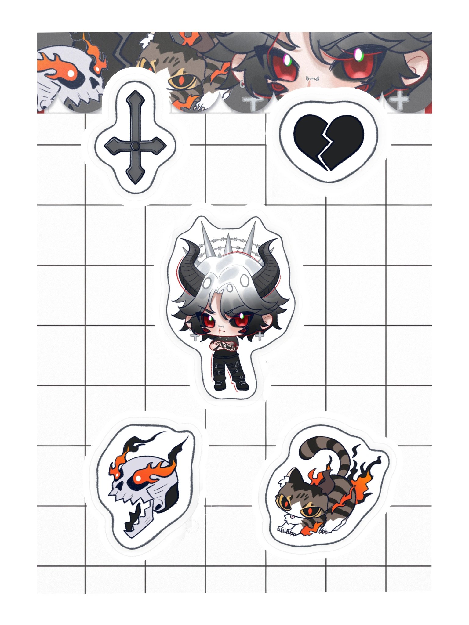 Zodd Sticker Sheet product image (3)